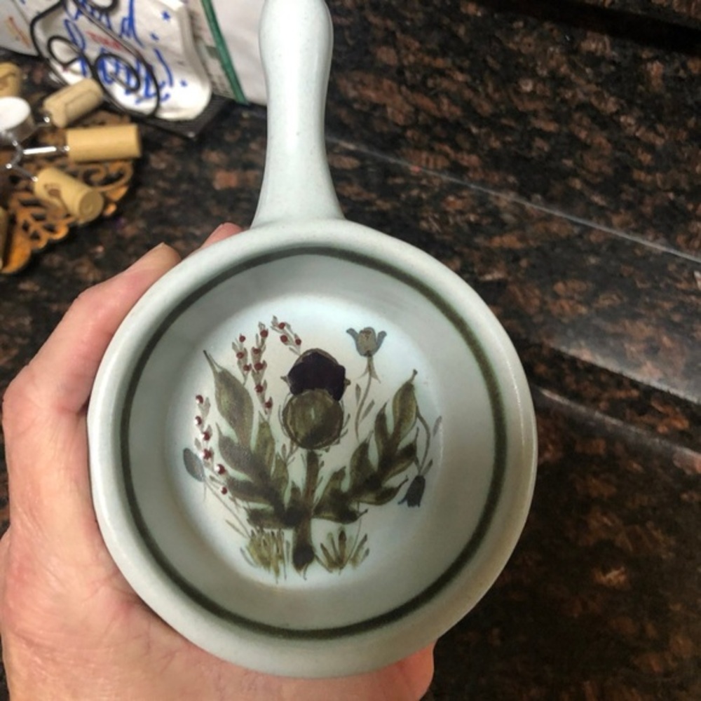 Buchan Stoneware Thistleware Open Soup Bowl Rare Find